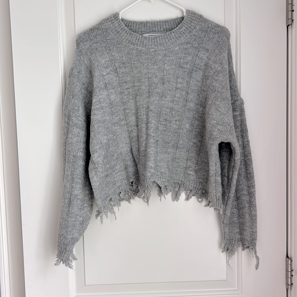 Cropped sweater
